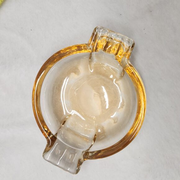 Set Of 2 Vintage Art Deco Iridescent Ashtrays - Picture 6 of 6